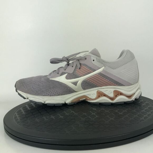 Mizuno Wave Inspire 16 Purple/White Athletic Running Shoes Women's Size 9 - Picture 9 of 12